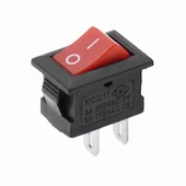 2 Pin Kırmızı Anahtar Switch Mini Buton KCD1 Plastik Açma Kapama ON/OFF 5A 220V 10A 125V Latch Kili - 1