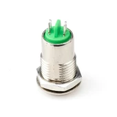 12mm Metal 2 Pin Anahtar Kontrollü Buton Panel Montaj ON OFF 1A AC 250V Güvenlik Kilit Elektronik thumbnail 7