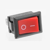 2 Pin Kırmızı Anahtar Switch Mini Buton KCD1 Plastik Açma Kapama ON/OFF 5A 220V 10A 125V Latch Kili - 6