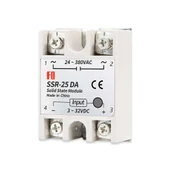 SSR-25DA SSR Röle AC Çıkış DC Tetik 25A AC 24-380V Tek Fazlı Solid State Röle Elektronik Anahtar - 7