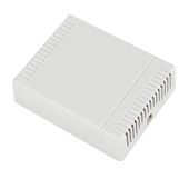 Plastik Elektronik Proje Kutusu 100 x 80 x 29mm Beyaz Renk Duvar Montaj Tip Elektronik Devre Protot thumbnail 1