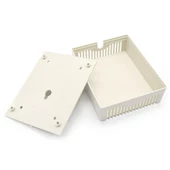 Plastik Elektronik Proje Kutusu 100 x 80 x 29mm Beyaz Renk Duvar Montaj Tip Elektronik Devre Protot thumbnail 8