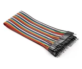 30cm 40 Pin Erkek Erkek Dupont Kablo Ayrılabilir 2.54mm 10Renk Breadboard Atlama Kablosu Jumper Tes thumbnail 1