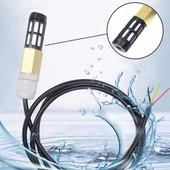 100cm Kablolu Su Geçirmez SHT40 I2C Sıcaklık ve Nem Sensörü -40C / 125C Dijital Klima Termostat thumbnail 3