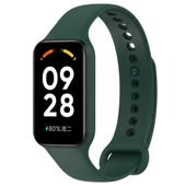 Redmi Band 2 Xiaomi Mi band 8 Active Uyumlu Silikon Kordon Kayış - 4