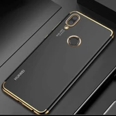 Huawei P20 Lite Kılıf Dört Köşeli Lazer Silikon Kılıf thumbnail 5