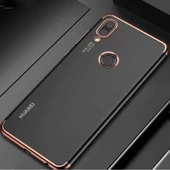 Huawei P20 Lite Kılıf Dört Köşeli Lazer Silikon Kılıf thumbnail 6