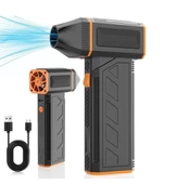 HURRICANE Mini Jet Fan Turbo Fan 130000RPM Özel Tasarım Mangal Yakma, Araç kurulama, Pc temizleme - 5