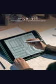 iPad Uyumlu Avuç içi Reddeden Eğim Hassasiyetli Manyetik Yapışan Dokunmatik Yazım ve Çizim Kalem - 2