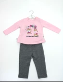 Kız Bebek Ayıcıklı Taytlı Takım - 10