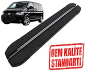 T5 MULTİVAN UZUN ŞASE 2003 2015 YILLARI ARASI ARACA ÖZEL NEVADA SİYAH YAN BASAMAK thumbnail 1