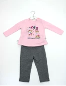 Kız Bebek Ayıcıklı Taytlı Takım - 8