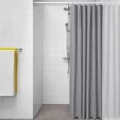 SUMUHOME LUDDHAGTORN BANYO DUŞ PERDESİ GRİ 180x200 CM - 3