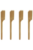 Ahşap Kanepe Çatalı Meyve Çatalı Fondü Çatal Pasta Kürdanı - 1