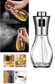 Püskürtmeli Cam Sprey Yağdanlık Fısfıs Yağ Şisesi Zeytinyağı-sos Sirke Şisesi Yağdanlık 200ml - 1