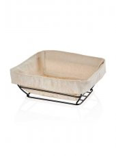 Narin Tel Ekmeklik Dikdörtgen - Siyah A60062 - 1