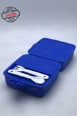 Premium Beslenme Kutusu Çantası Kilitlenebilir Çatal Kaşıklı - 3