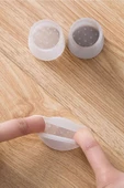 6 Adet Silikon Sandalye Masa Ayağı Pabucu Kaydırmaz Taban Zemin Çizdirmez Pabuç Ayaklık thumbnail 4