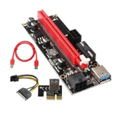 Riser Kart Ver 009s Pcı E 16x Yükseltici Kart RİSER VER009S Son Sürüm - 1