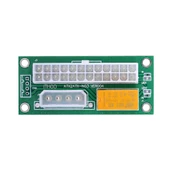 24 Pin to 4 Pin 2 ATX Güç Kaynağı Birleştirici - 1