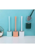 Silikon Banyo Tuvalet Klozet Fırçası Ve Tutucu Set thumbnail 1