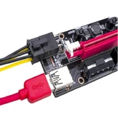 Riser Kart Ver 009s Pcı E 16x Yükseltici Kart RİSER VER009S Son Sürüm - 4