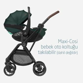 Maxi-Cosi Leona2 Çift Yönlü Uzatılabilir Sırt Desteği Tam Yatabilir Bebek Arabası Twillic Green - 6