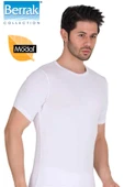 Berrak Erkek Modal Sıfır Yaka Kısa Kol Badi Tişört 1038 - 2
