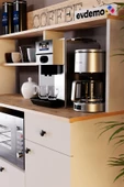 Evdemo Barista Kahve Köşesi Çok Amaçlı Dolap Atlantik Çam - 3