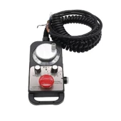 AT0821 CNC Mpg 6 Eksen Pulse Jeneratör Manuel Darbe Üreteci El Çarkı Acil Durdurma Anahtarlı - 2