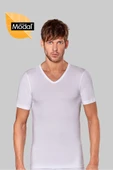 Berrak Erkek Modal V Yaka Kısa Kol Badi Tişört 1037 thumbnail 3