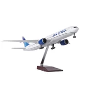 HEDİYELİK-MAKET UÇAKLAR-AMERICAN-ÖLÇEK : 1:157 47 CM-JB777AMERICAN - 1