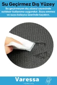 Premium Su Geçirmez Konforlu Taşıma Askılı Çift Taraflı Zemin Çadır Uyku Kamp Matı Yer Minderi 16mm - 4