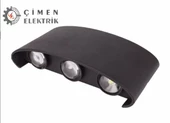 NOAS YL83 1016 Dış Mekan 6W Led Aplik 2700K Amber - 1
