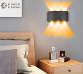 NOAS YL83 1016 Dış Mekan 6W Led Aplik 2700K Amber - 2