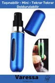 Deluxe Seri Doldurulabilir Parfüm Şişesi Cep Boy Kolay Taşınabilir Çanta İçi Mini 5 Ml 10 Adet - 2