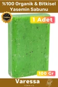 Premium Seri %100 Organik Güzel Kokulu Bitkisel Cilt Orijinal Nemlendirici Yasemin Sabunu - 1