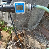 Alfa Dijital Akış Türbini Debimetre Debi Ölçer Kimyasal Sıvı Su Benzin Likid Hacim Sayacı - 3