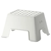 SUMUHOME BOLMEN BASAMAK TABURE BEYAZ 44x35x25 CM - 1