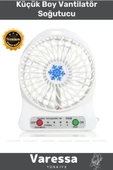 Premium Seri 3 Kademeli Sessiz Taşınabilir Mini Fan Şarjlı Pervaneli Soğutucu Küçük Vantilatör - 1