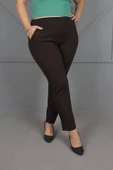 Büyük Beden Anne Pantolonu Çelik Penye - 3