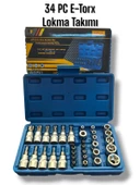 34 Parça E-Torx Lokma Takımı - 1
