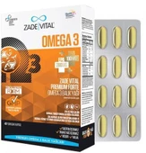 Zade Vital Omega 3 Forte Balık Yağı 40 Yumuşak Kapsül - 1