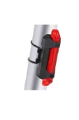 Usb Şarj Edilebilir Led Bisiklet Ikaz Lambası, Arka Uyarı Lambası - 1