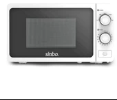 SİNBO  MİKRODALGA FIRIN 3676  MANUEL BEYAZ - 1
