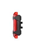 Usb Şarj Edilebilir Led Bisiklet Ikaz Lambası, Arka Uyarı Lambası - 4