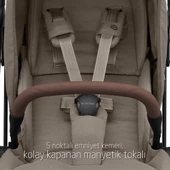 Maxi-Cosi Leona2 Çift Yönlü Uzatılabilir Sırt Desteği Tam Yatabilir Bebek Arabası Twillic Truffle thumbnail 12