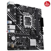 ASUS PRIME H610M-K D4 ARGB 2xDDR4 VGA/HDMI 1xM.2 1xGLAN 1700P ANAKART - 4