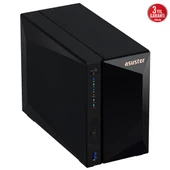 ASUSTOR AS3302T V2 2GB 2 BAY 2.5GB LAN DEPOLAMA ÜNİTESİ - 4