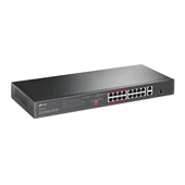 TP-LINK TL-SL1218P 16 PORT 10/100 16 PORT POE+ 2 PORT UPLINK + 1 SFP YONETILEMEZ RACK MOUNT SWITCH - 2